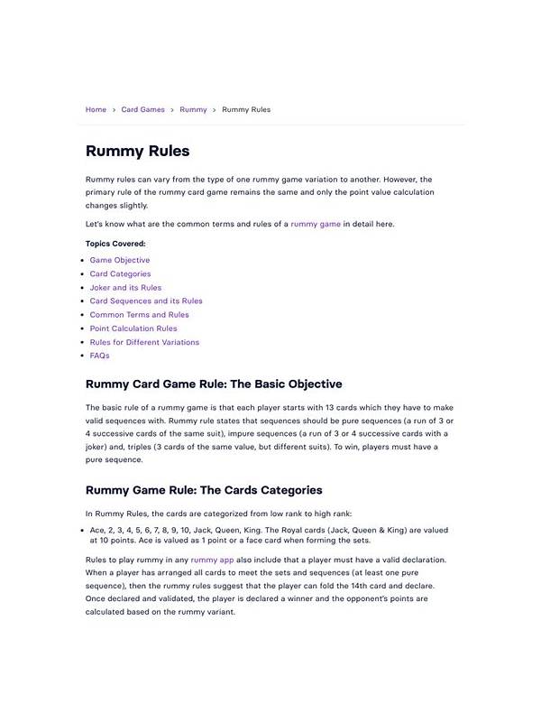 Rummy Rule Translation: Turn Written Rules Into Table Actions