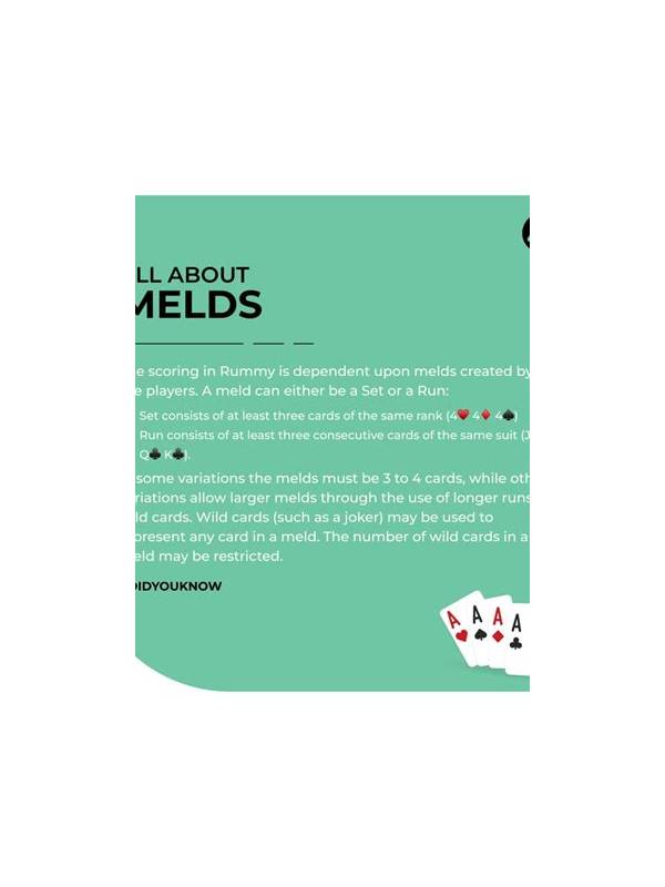 Rummy Tips: Separate Certain Melds From Hunches
