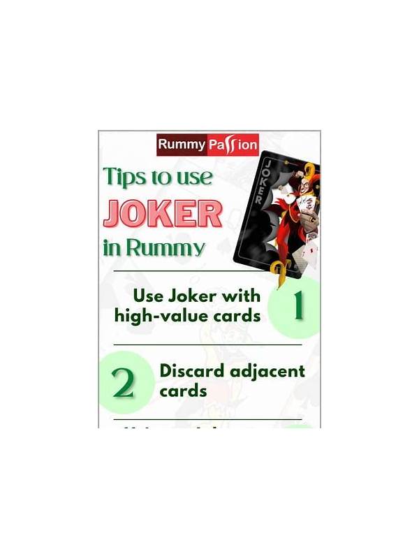 Rummy Tips: Treat a Joker as a Commitment Test