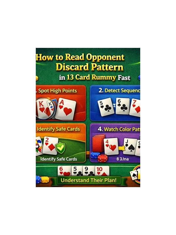Rummy Tips for Reading Your Own Discard Habits